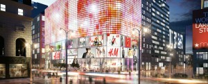 The great opening of H&M STORE in NY