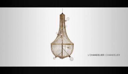 Explore Boca do Lobo And the Art of Exclusive Golden Chandeliers